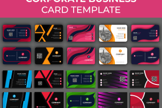 design a beautiful and simple business card template