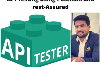 do API testing using postman and demonstrate on any platform