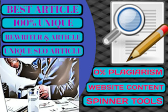 rewrite an article and blog post