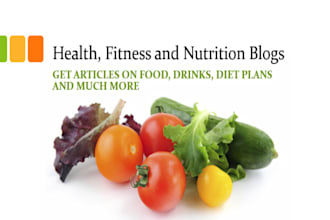 write engaging nutrition, health and fitness blogs