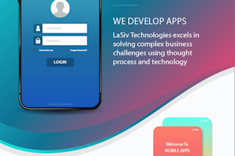 develop web, mobile application