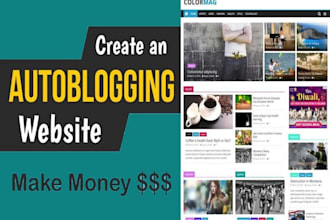 create a superb auto blog or news website