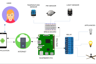 develop iot project based on raspberry, esp32, stm, bluetooth, wifi