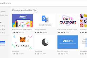 develop a chrome browser extension
