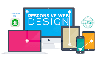 provide creative website design with responsive layout