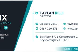 design professional HTML email signature