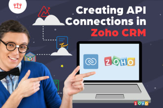 integrate zoho CRM API with 3rd party