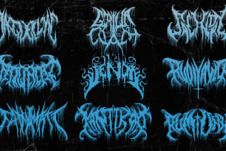 make death metal for your band or tshirt