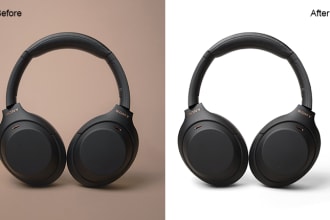 do editing product photo retouching keep shadow deep etch image