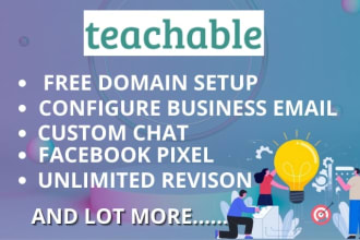 setup stunning online course website on kajabi, thinkific, teachable, kartra