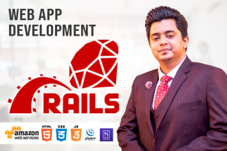 fix and develop full stack ruby on rails web application