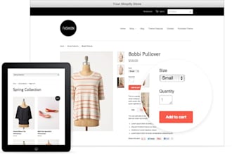 upload product on shopify store
