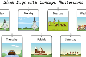 create vector illustration, model, mechanism of your concept