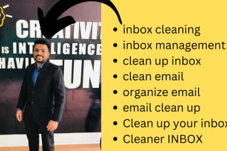 do inbox cleaning and inbox management services, clean up inbox, clean email