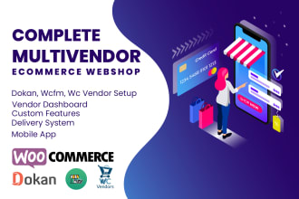 do modern multivendor webshop online store, wordpress shop