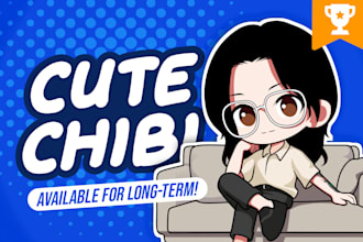 draw super cute chibi character