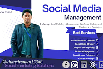 be your social media expert for your online business