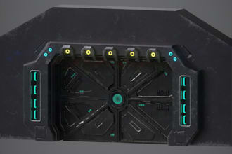 do 3d hardsurface modeling and texturing