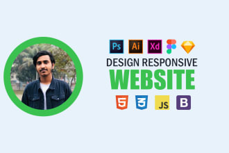 convert figma to HTML website design with tailwind CSS