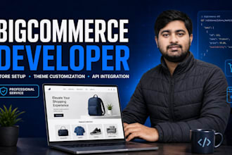 develop professional bigcommerce theme and custom app