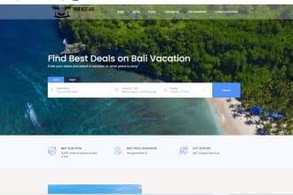 make tours and travels booking market place website with wordpress
