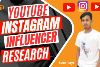 find best youtube influencer for influencer marketing