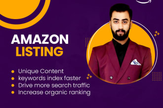 write good amazon product listing  and description