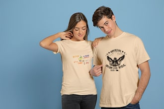 create a custom t shirt design