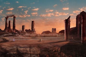 create photorealistic environment design