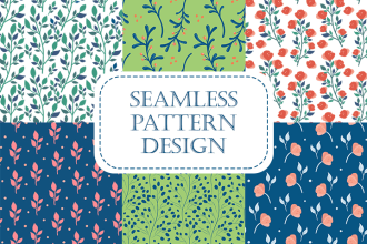 design seamless pattern for fabrics,homedecor and wallpapers