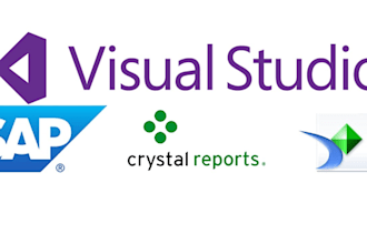 create develop crystal report, ssrs for you
