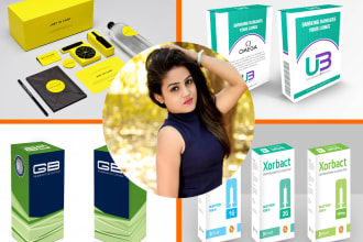 do product label design, cbd label design, bottle label design and packaging box