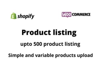 add products on woocommerce or shopify