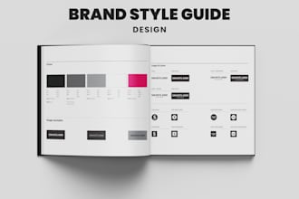 create brand style guide for your company