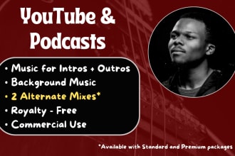 compose original music for your podcast or youtube channel