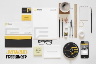 design premium bespoke stationery set for your business