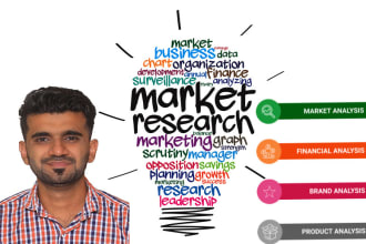 do market research, swot, pest, competitor and social media analysis