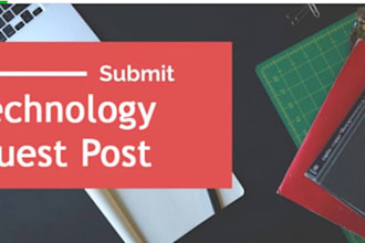 create a powerful guest post backlink on a tech blog  da70