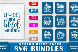 create custom svg design bundles for etsy