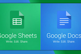 script a macro for your google sheets or docs document