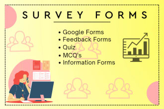 design google form, survey forms, quiz and feedback forms