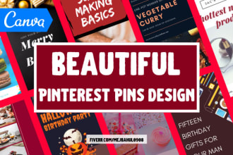 design beautiful pinterest pins