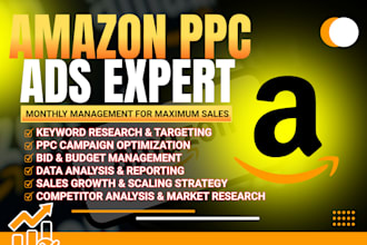 your amazon ppc campaign consultant, amazon fba ads