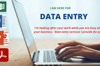 do data entry typing and data collection