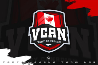 design sports league team logo