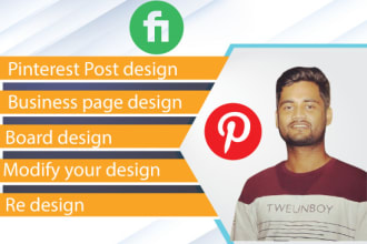 create your  pinterest pin design images