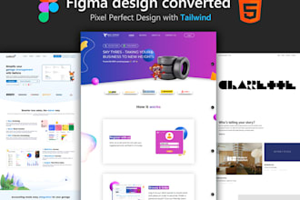 be your frontend web developer with figma to HTML, tailwind CSS