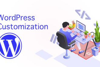 fix and customize any wordpress website plugins, themes, and speed optimization