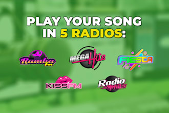 promote and play your song in 5 best radios