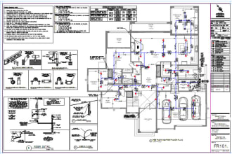 do residential nfpa 13d design, drafting and hydraulic calculations